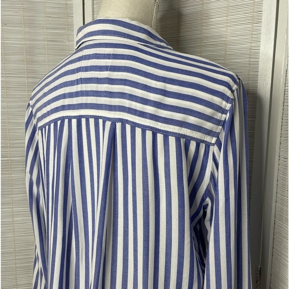 Rails Val Striped Top Blue White Size M - Picture 5 of 8